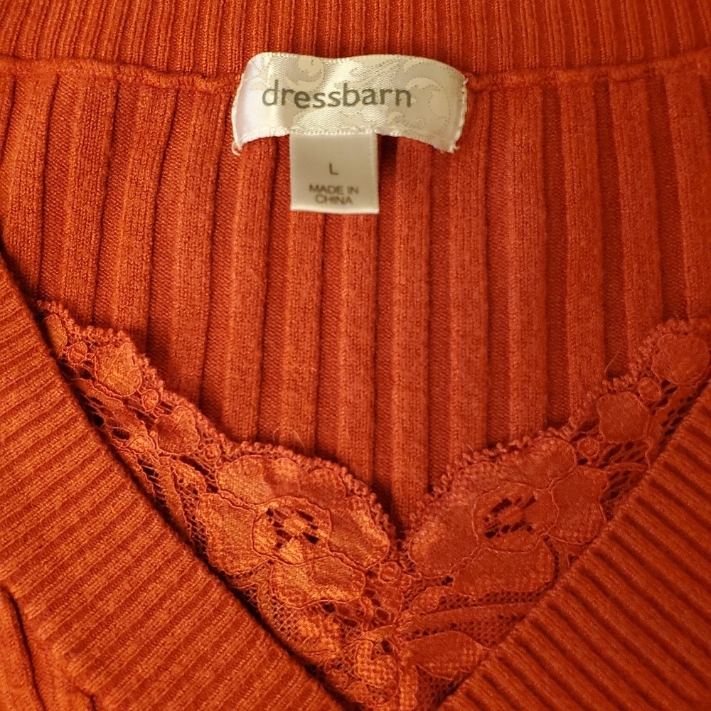 Dressbarn Ribbed Top - Picture 5 of 7